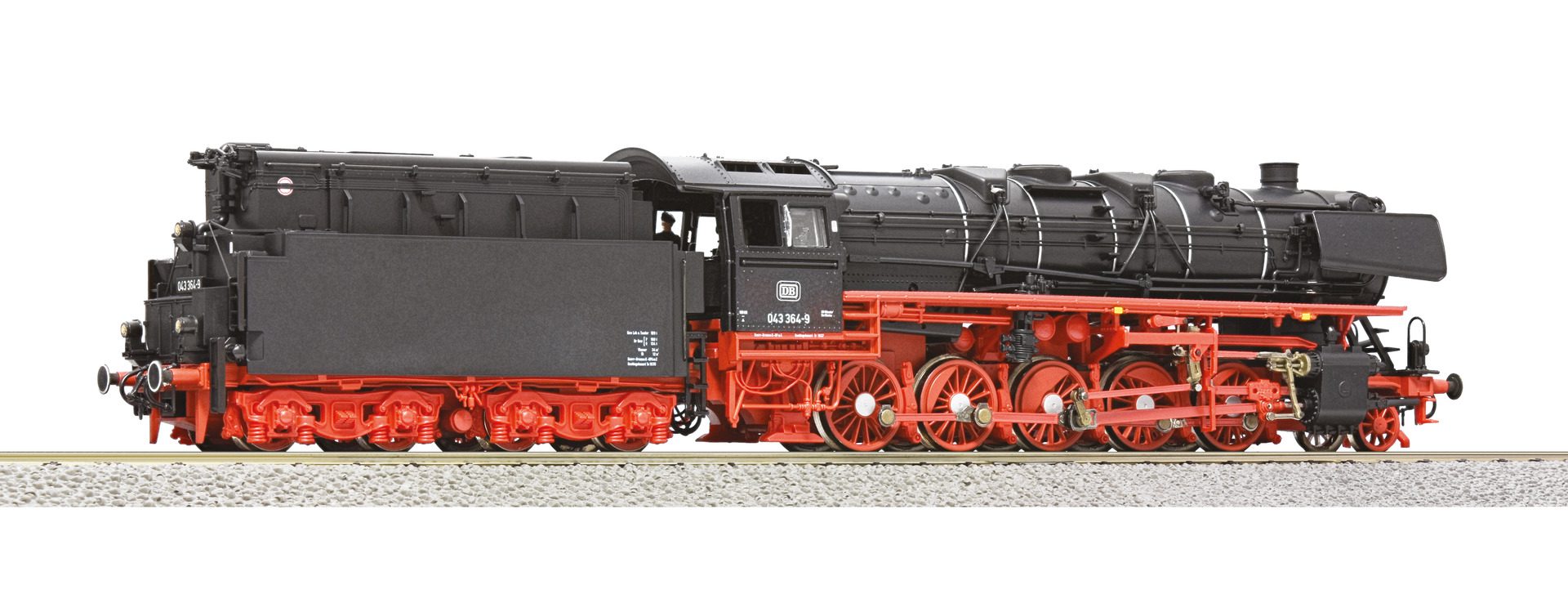 Roco Steam Locomotive Class 043, DB 7110018