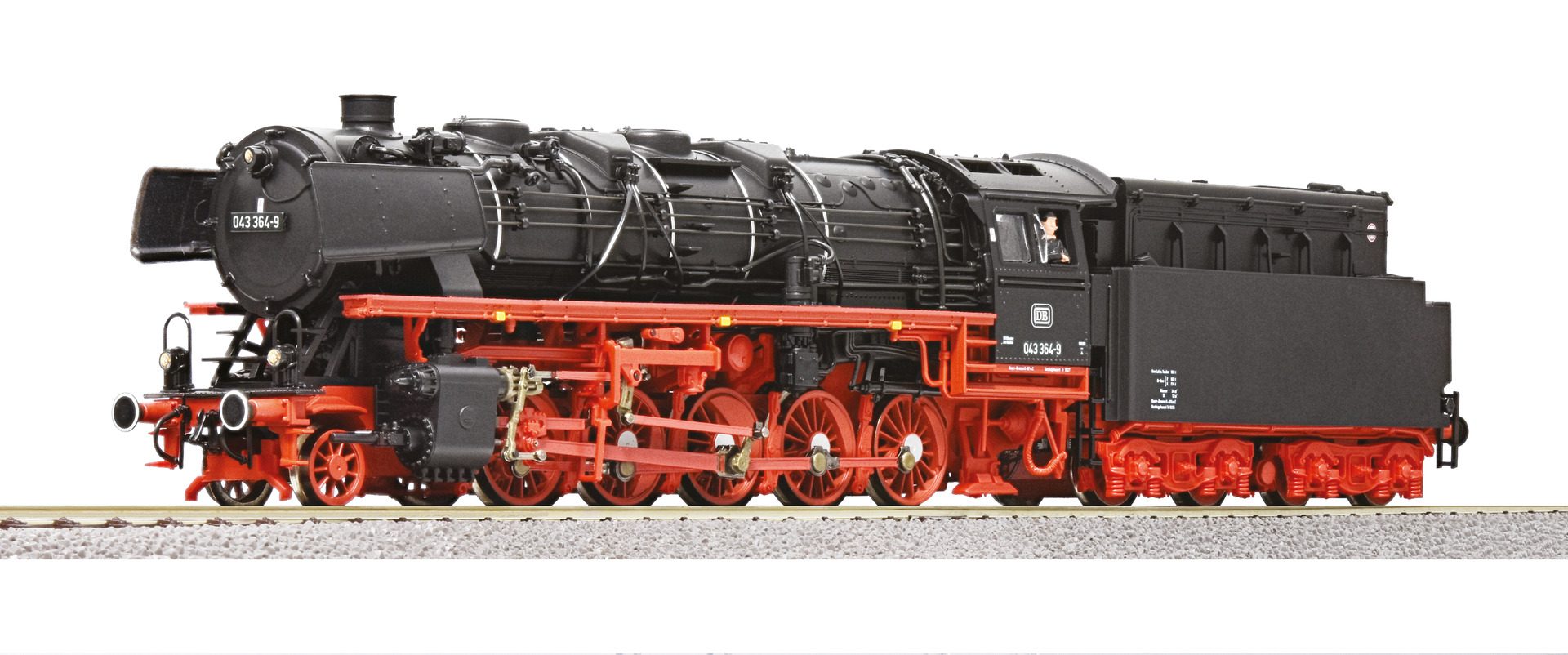 Roco Steam Locomotive Class 043, DB 7110018