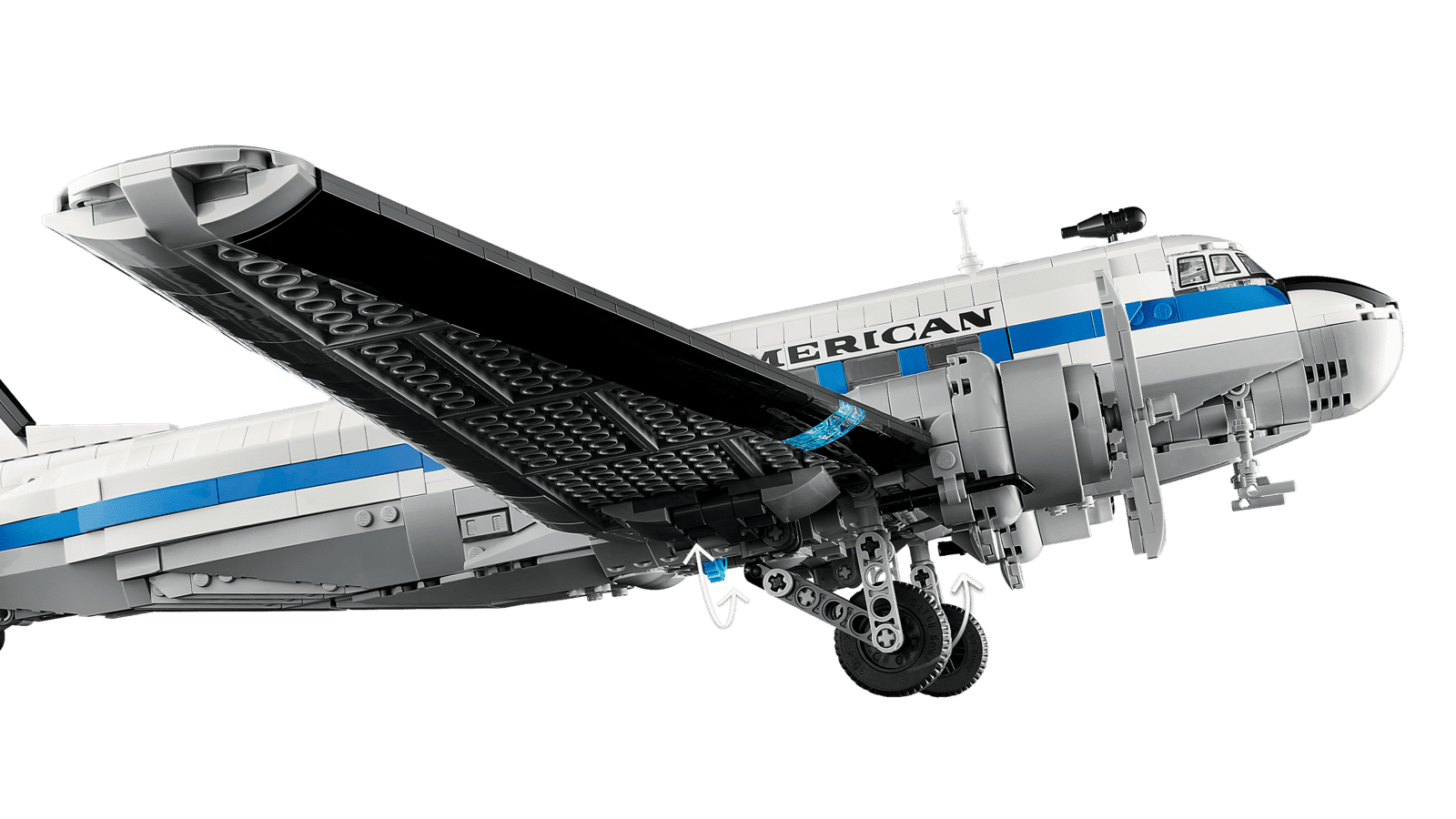 LEGO Icons Douglas™ DC-3™ PAN AM® Airliner 11378