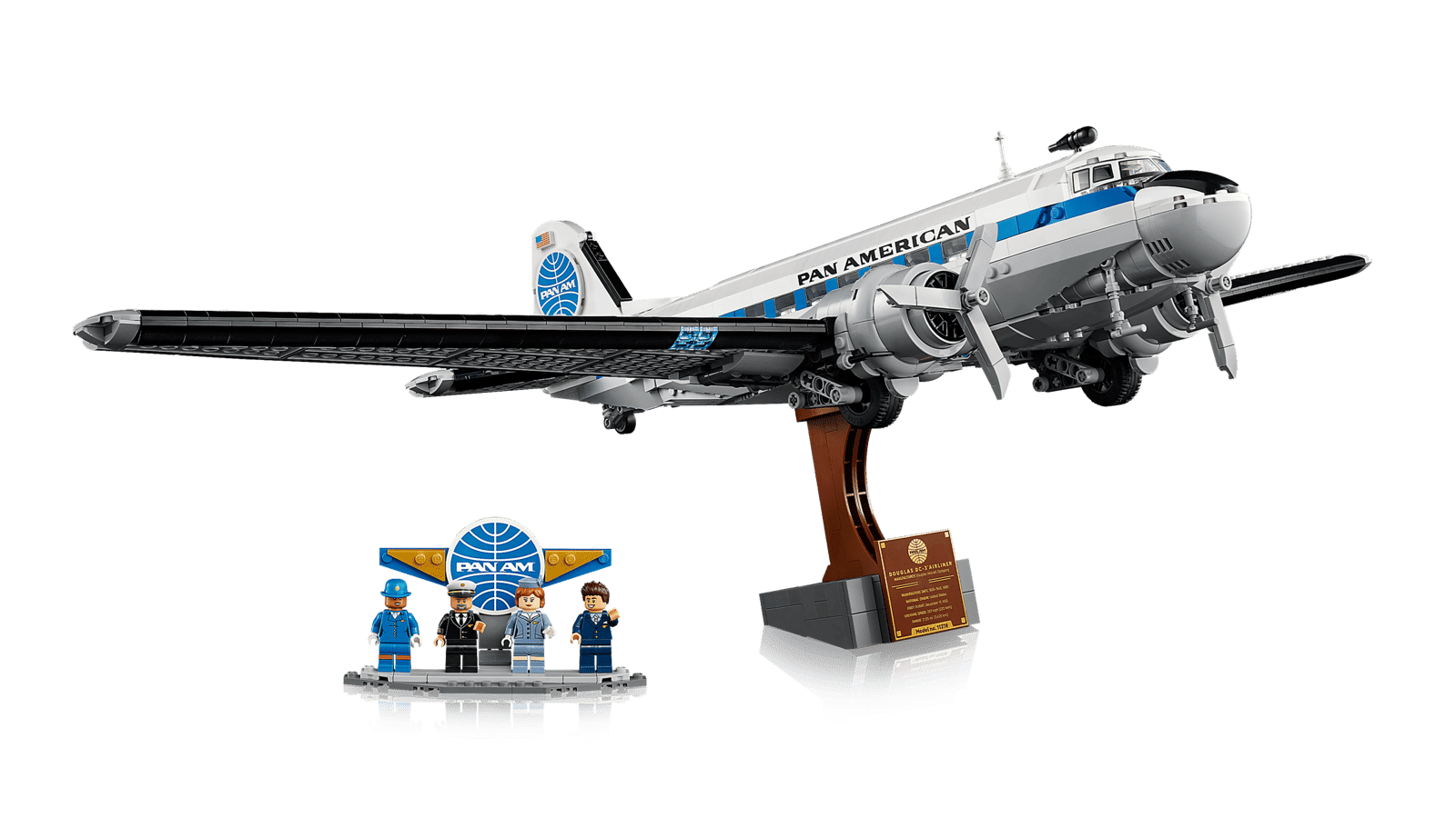 LEGO Icons Douglas™ DC-3™ PAN AM® Airliner 11378
