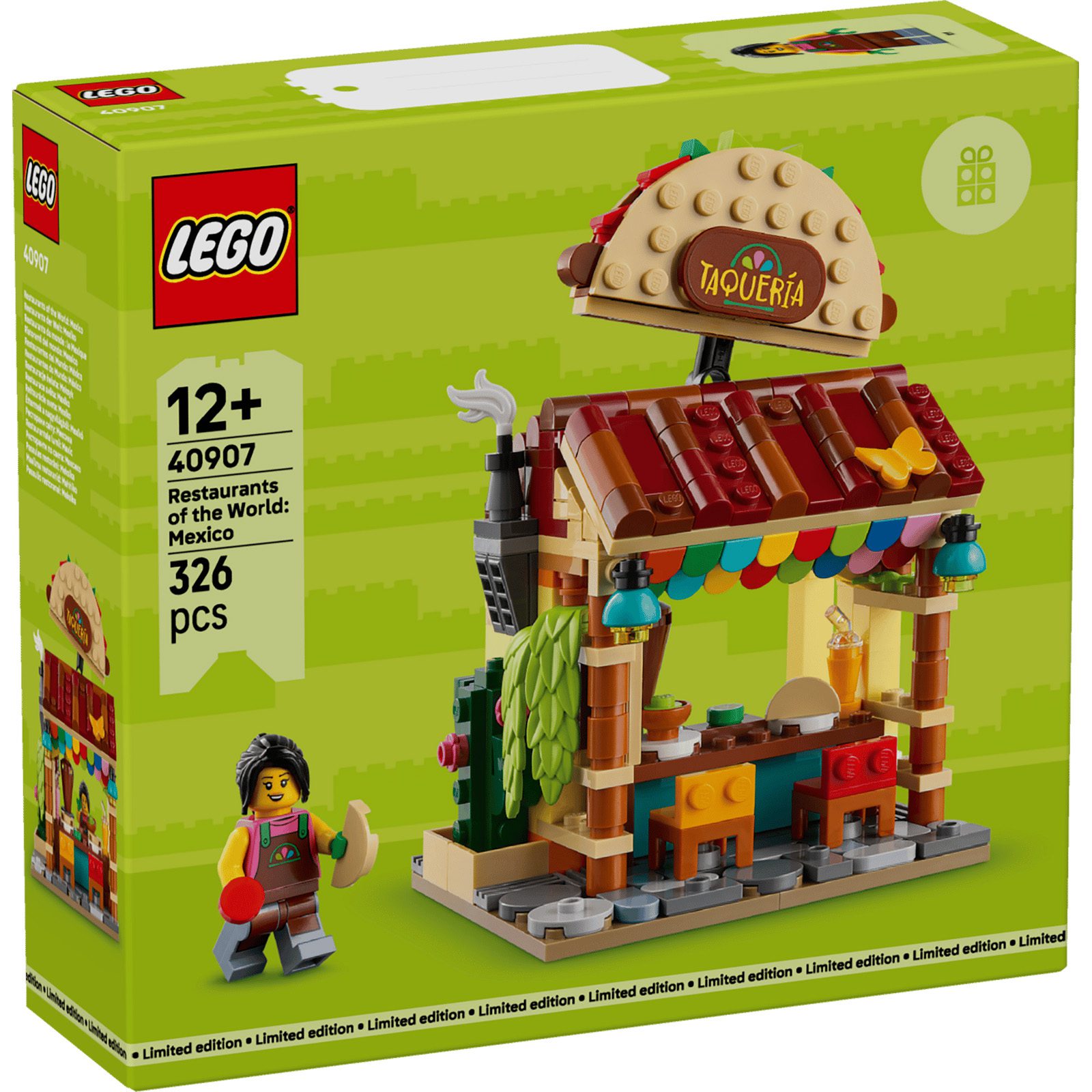 LEGO Restaurants of the World: Mexico 40907 Packaging