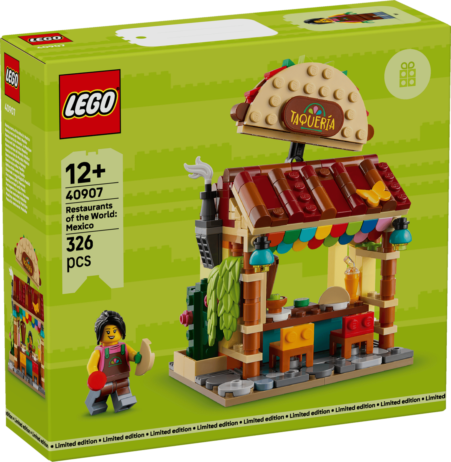 LEGO Restaurants of the World: Mexico 40907 Packaging