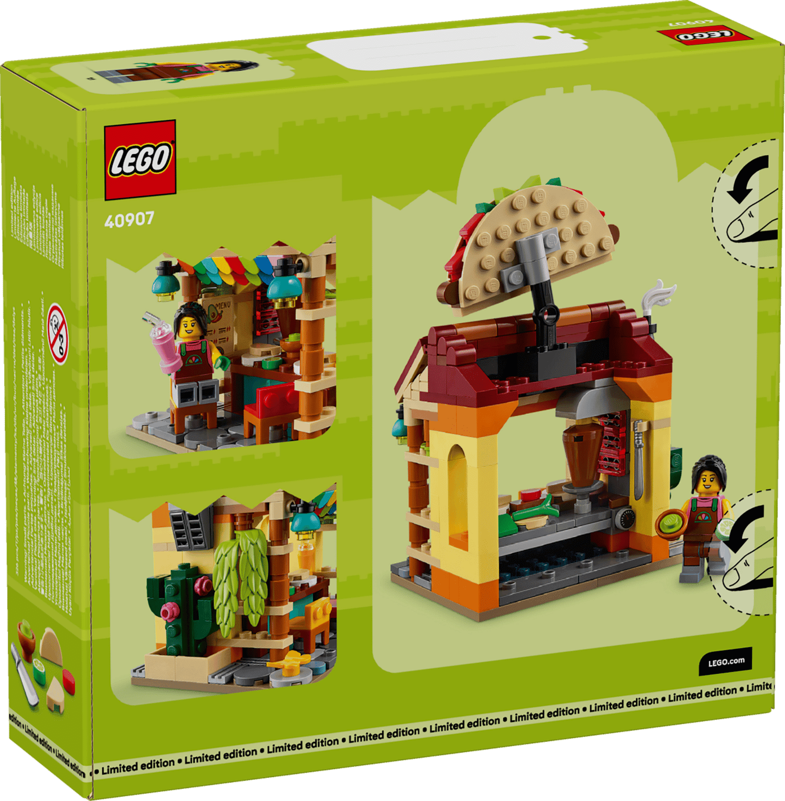 LEGO Restaurants of the World: Mexico 40907 Packaging