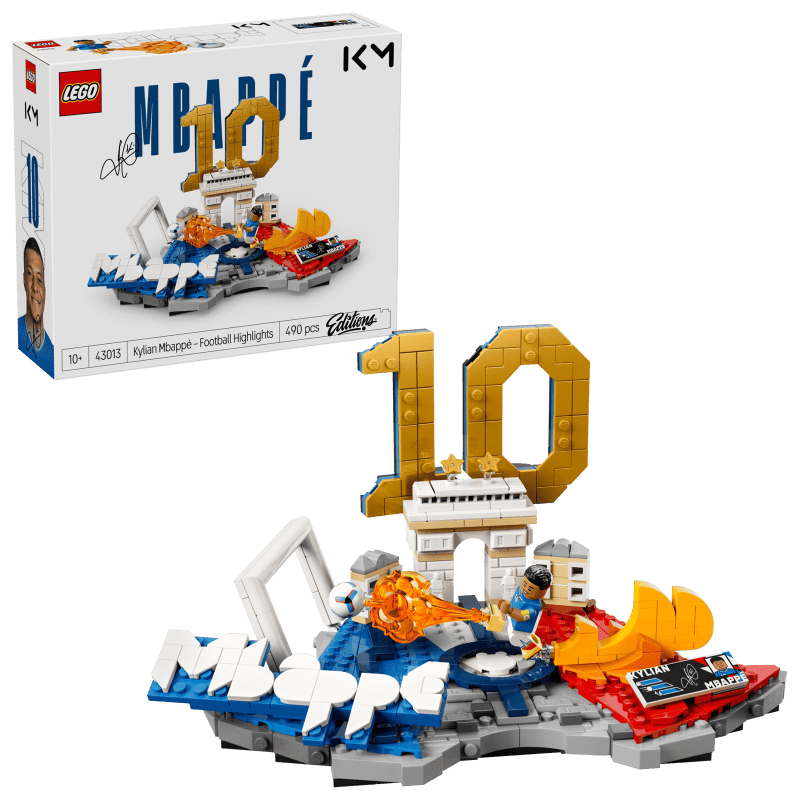 LEGO Editions Kylian Mbappé – Soccer Highlights 43013