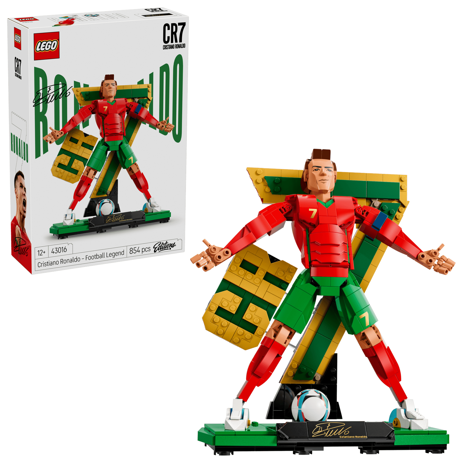 LEGO Editions Cristiano Ronaldo – Soccer Legend 43016
