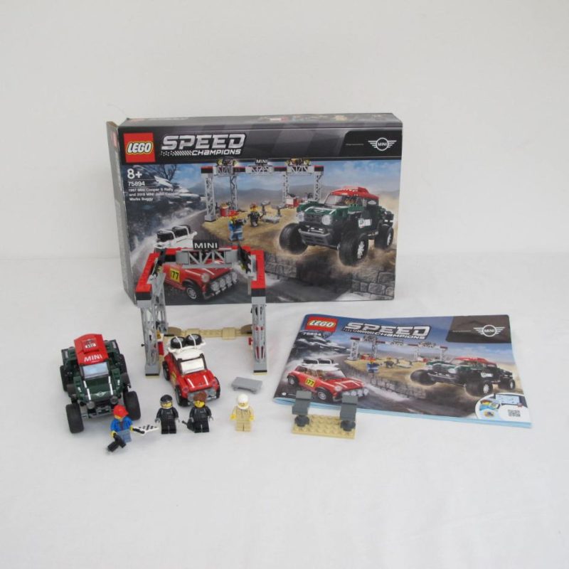 1967 Mini Cooper S Rally and 2018 MINI John Cooper Works Buggy. Complete with instructions and box