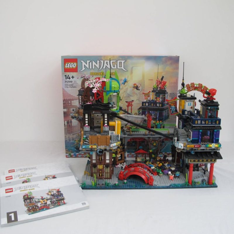 NINJAGO City Markets. Complete with instructions and box