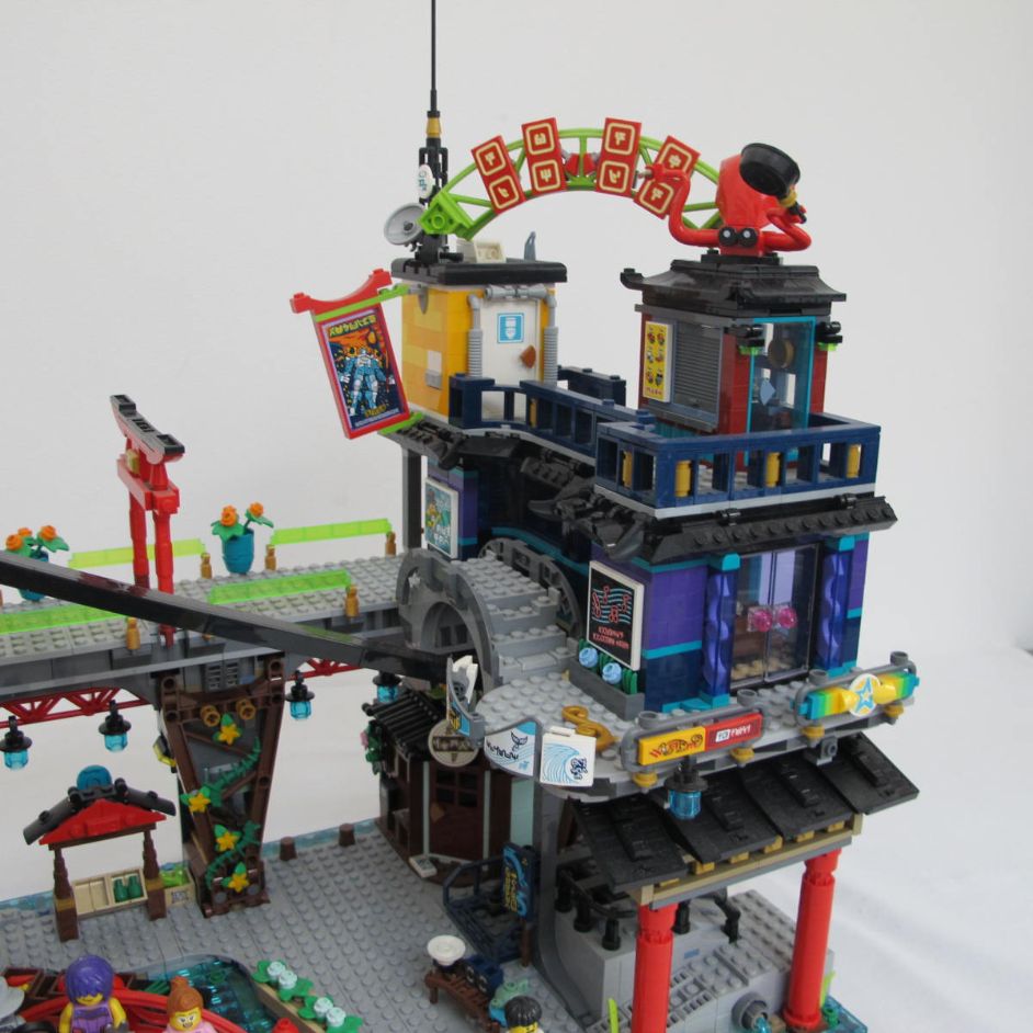NINJAGO City Markets. Complete with instructions and box - Image 3