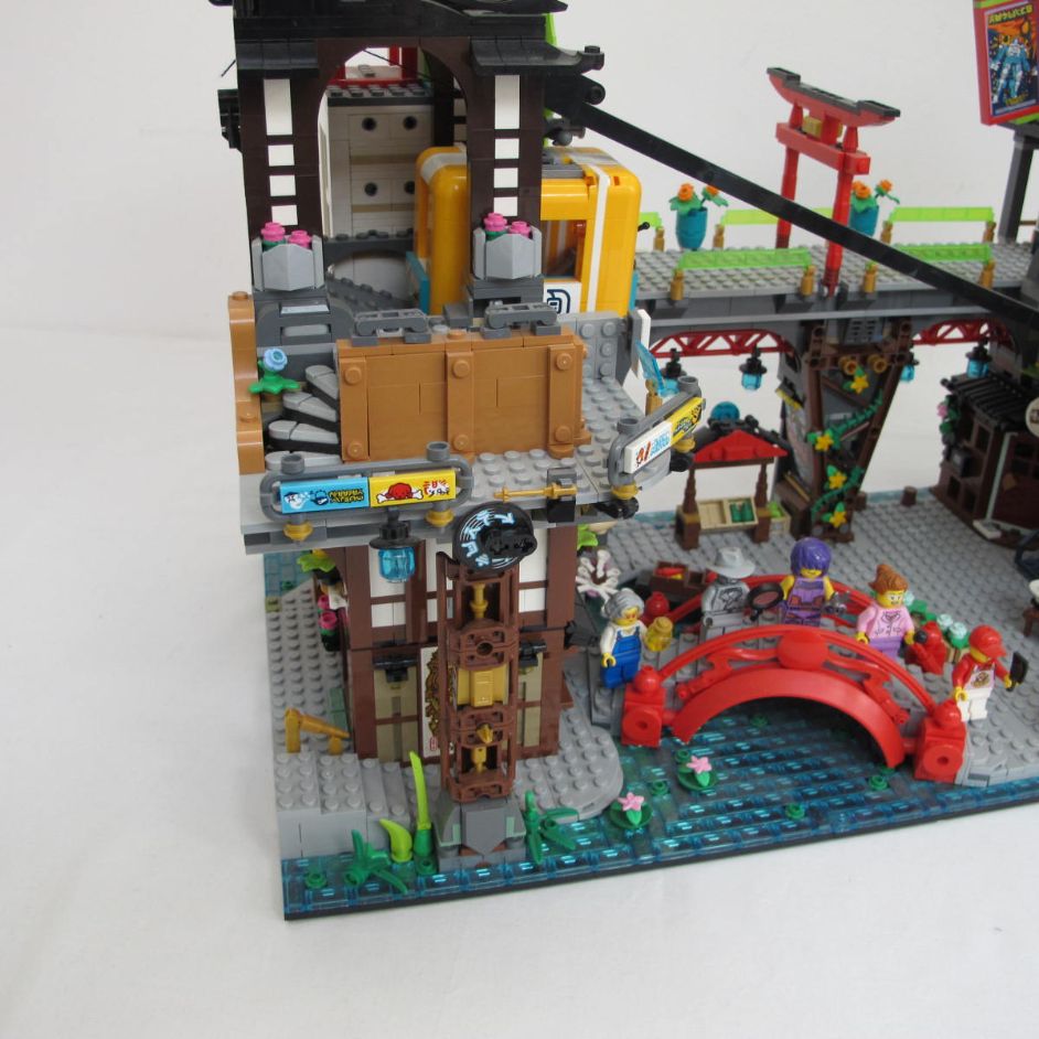 NINJAGO City Markets. Complete with instructions and box - Image 4