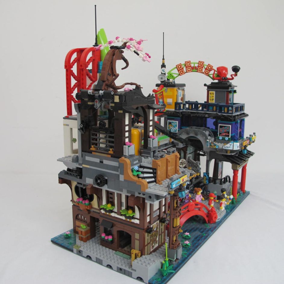 NINJAGO City Markets. Complete with instructions and box - Image 6