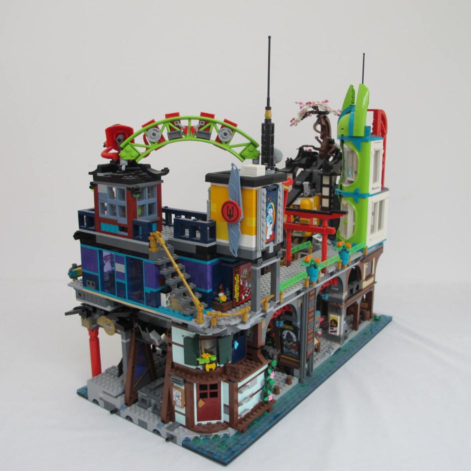 NINJAGO City Markets. Complete with instructions and box - Image 9