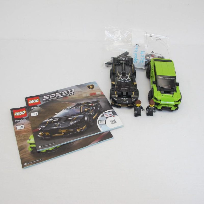 Lamborghini Urus ST-X & Lamborghini Huracán Super Trofeo EVO. Incomplete with instructions, no box