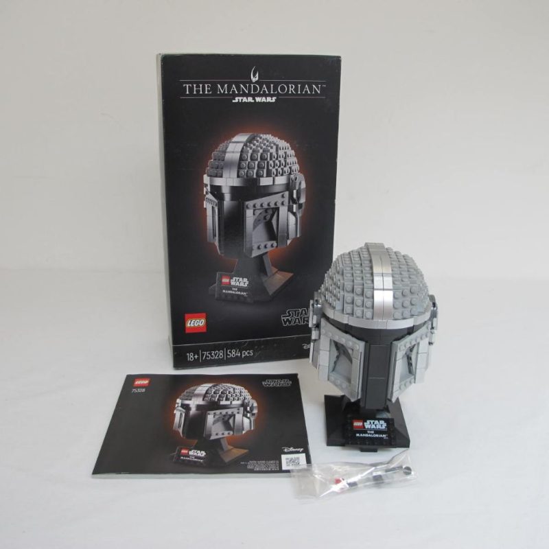 The Mandalorian Helmet. Complete with instructions and box