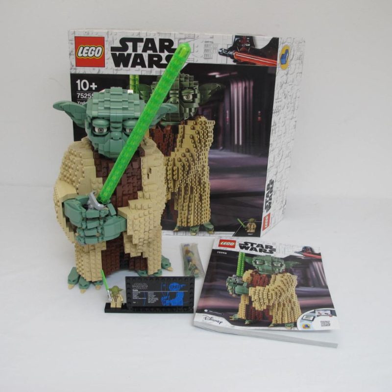 Yoda. Complete with instructions and box