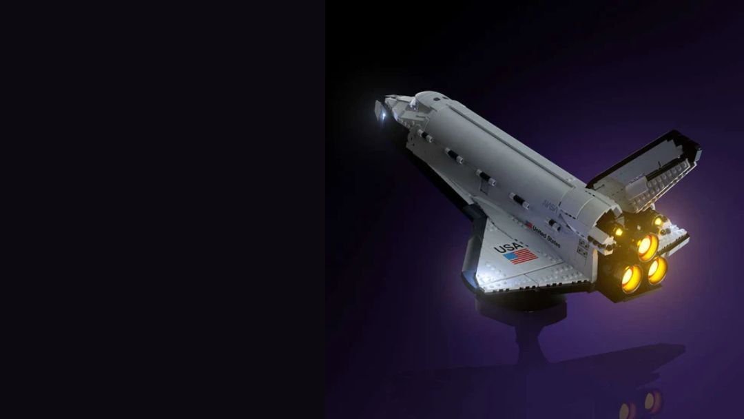 Light My Bricks (LMB) Light Kit for LEGO - NASA Space Shuttle Discovery