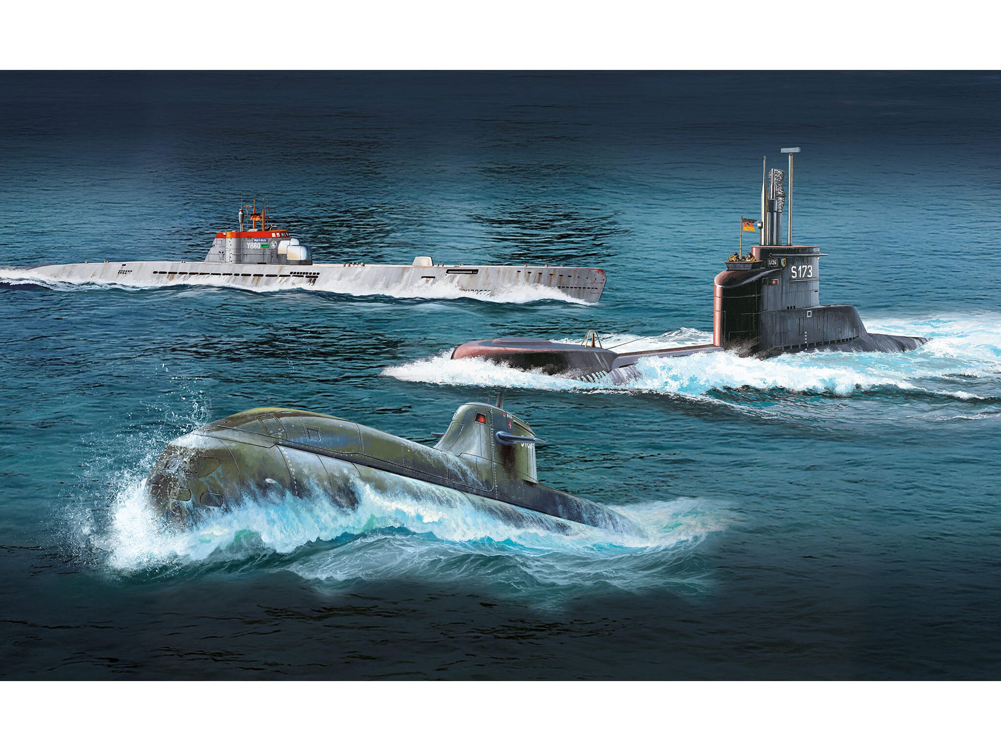 Revell 70 Years Bundeswehr: Wilhelm Bauer, Type 206A, Class 2 05186