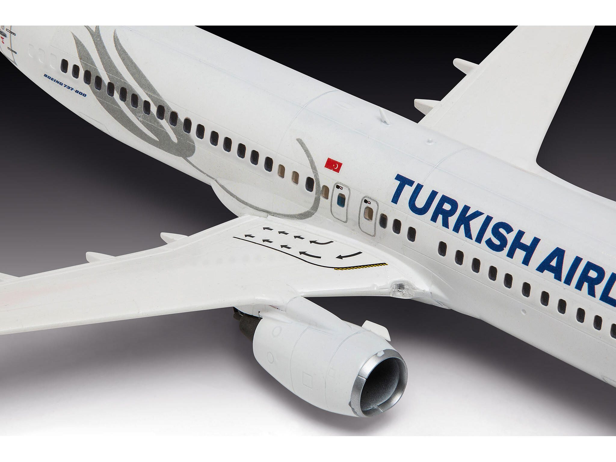 Revell Model Set Boeing 737-800 "Turkish Airlines" 63772