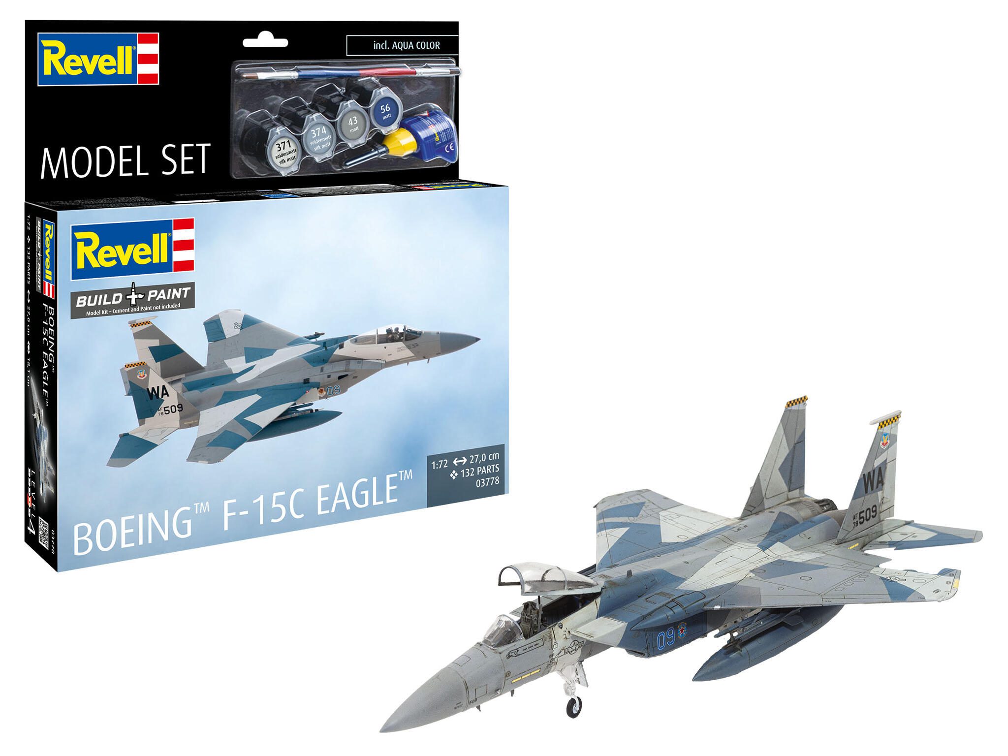 Revell Model Set Boeing F-15C Eagle 63778