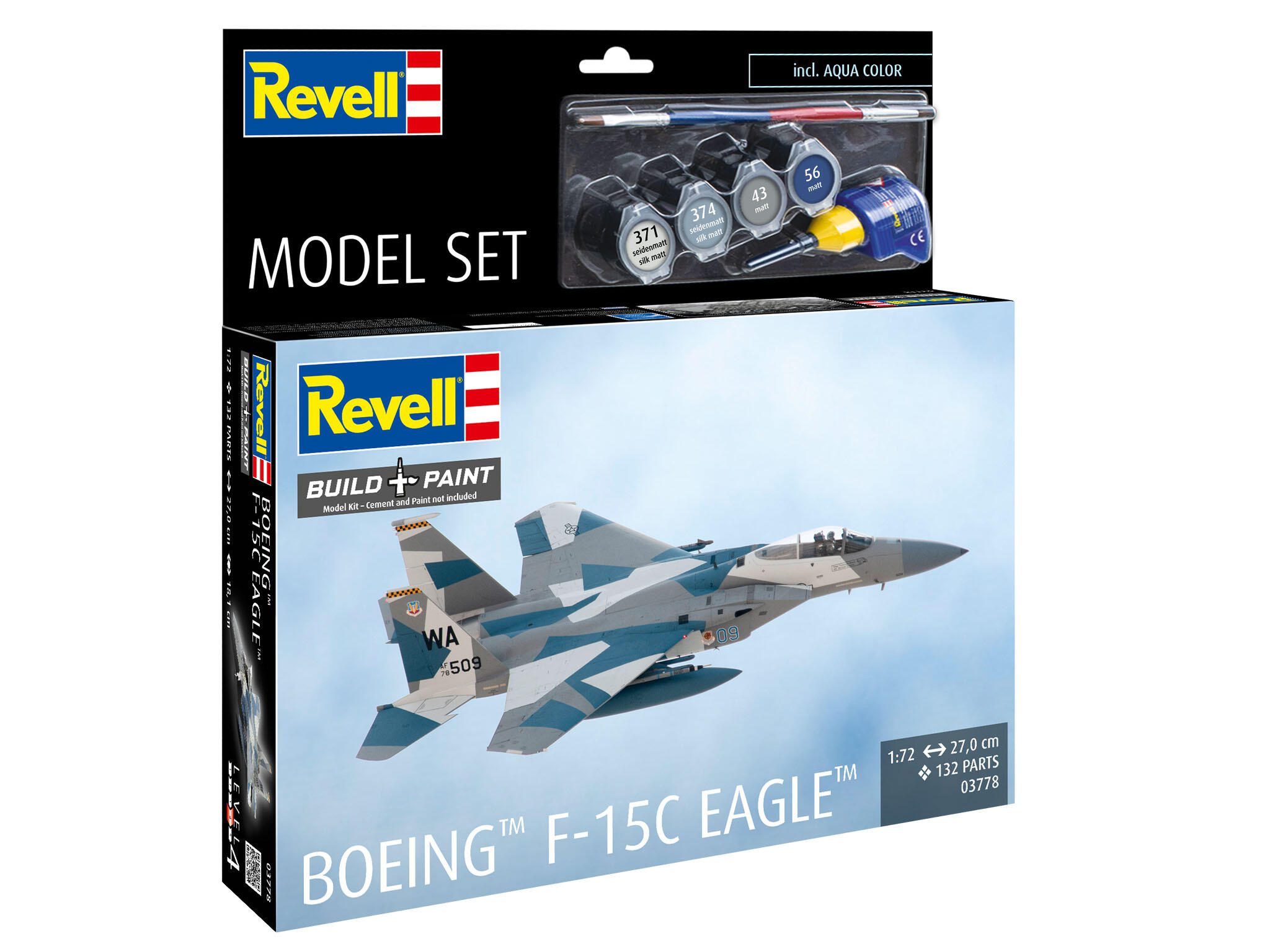 Revell Model Set Boeing F-15C Eagle 63778