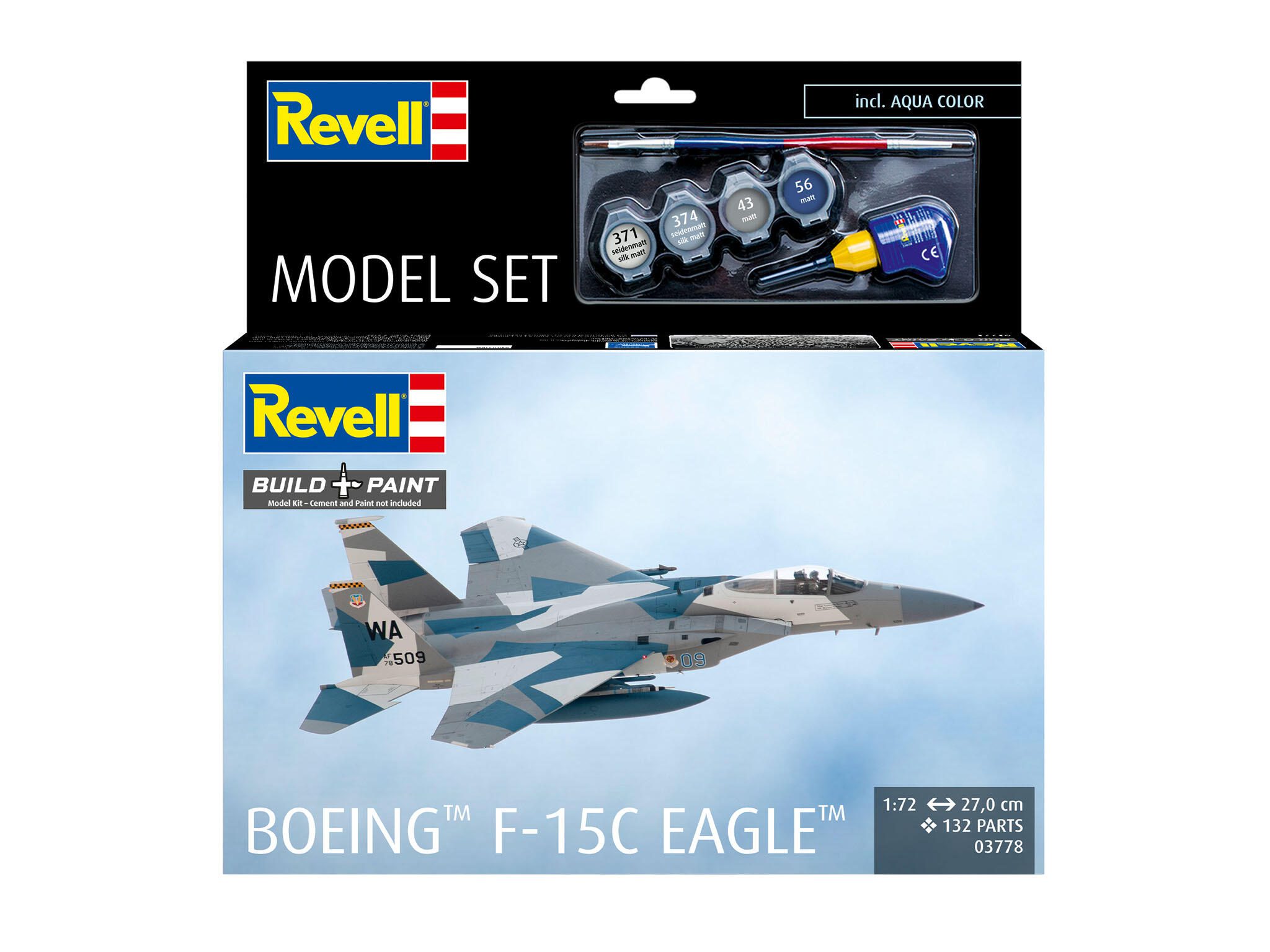 Revell Model Set Boeing F-15C Eagle 63778
