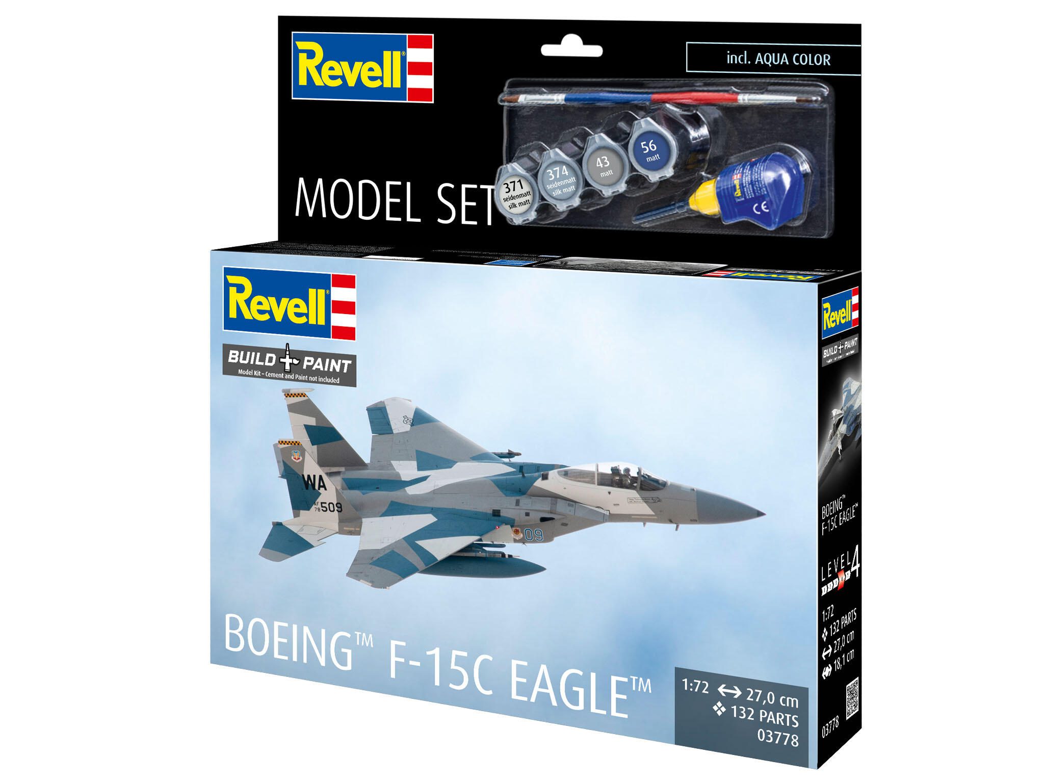 Revell Model Set Boeing F-15C Eagle 63778