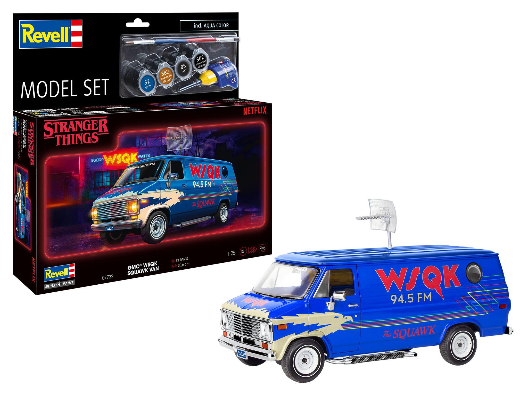 Revell Model Set Car: Stranger Things 67732