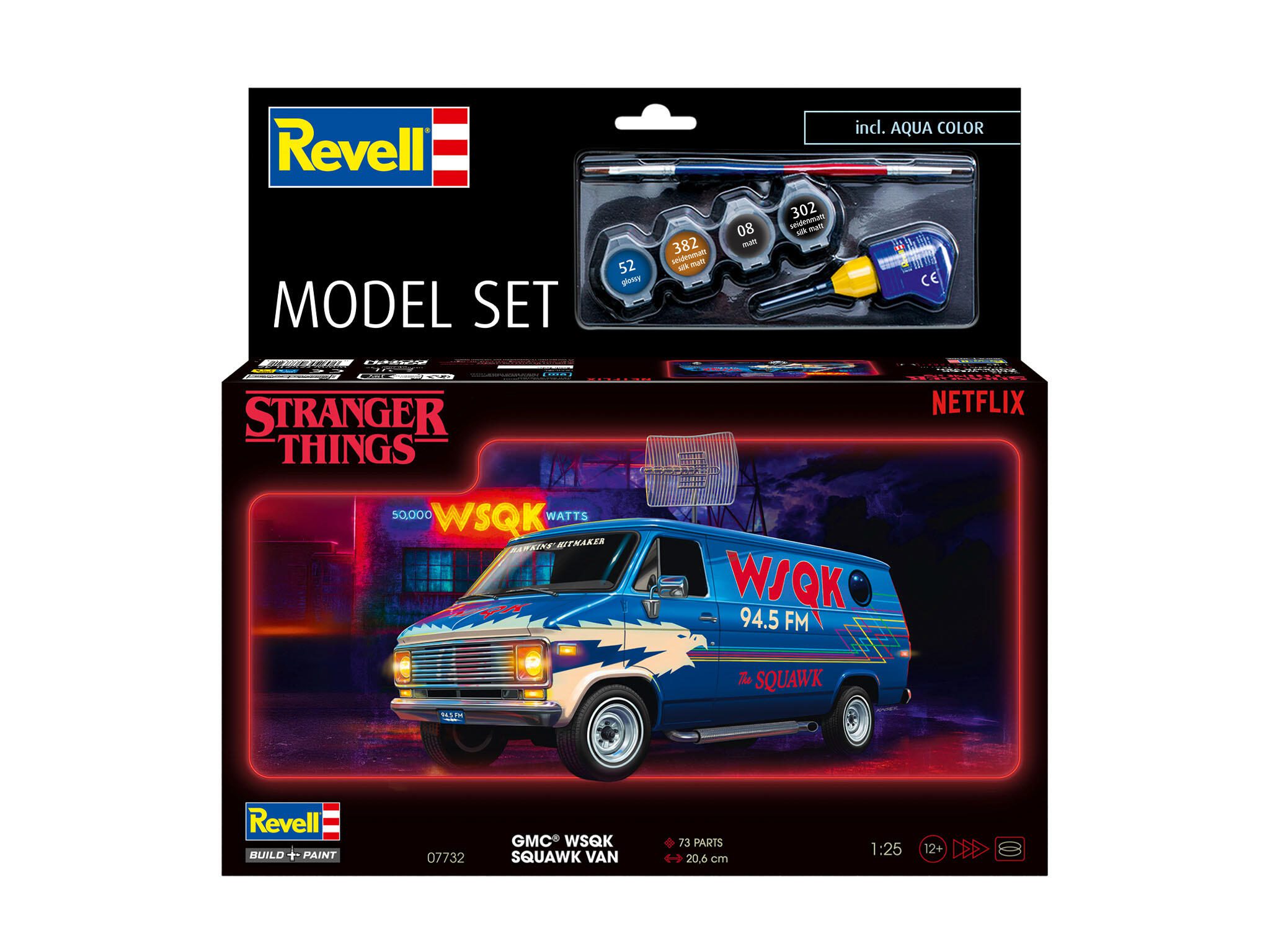 Revell Model Set Car: Stranger Things 67732