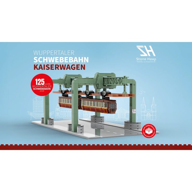 Stone Heap Complete Set: Schwebebahn – Kaiserwagen SH-8008