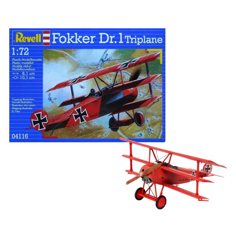 Revell Starter Kit Fokker DR.1 Triplane 74116