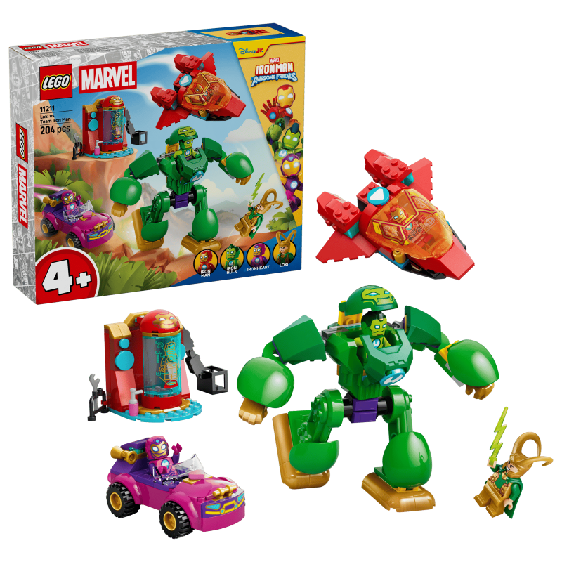 LEGO Marvel Loki vs. Team Iron Man 11211