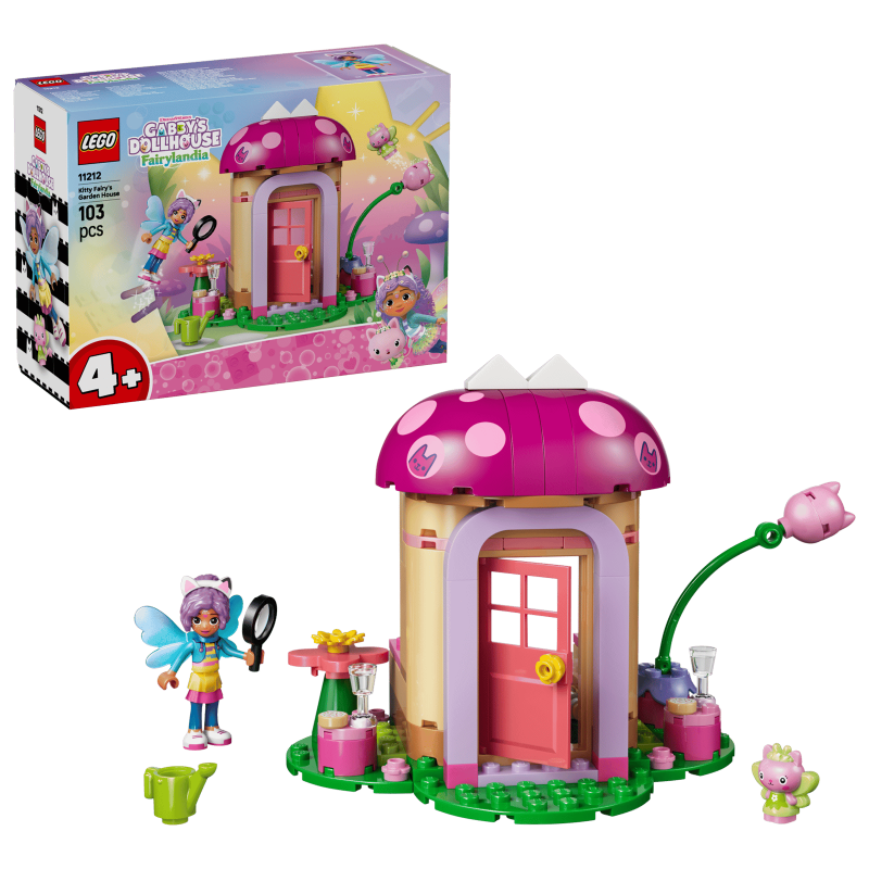 LEGO Gabby's Dollhouse Kitty Fairy's Garden House 11212