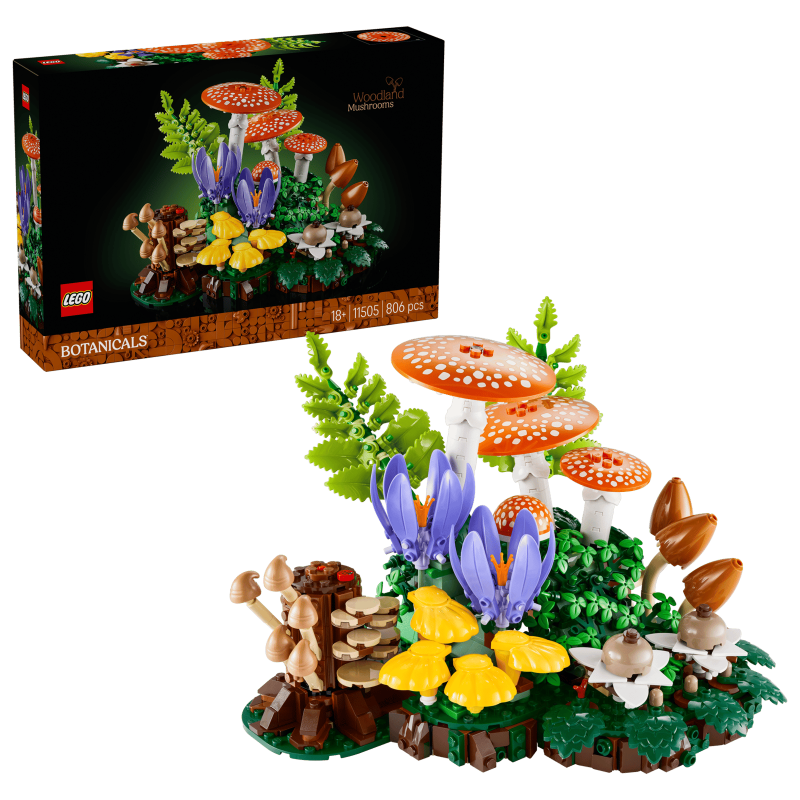 LEGO Botanicals Woodland Mushrooms 11505