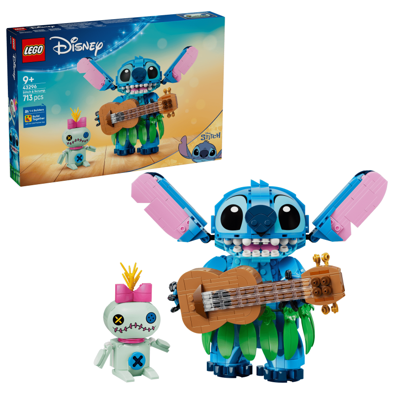 LEGO Disney Stitch & Scrump 43296