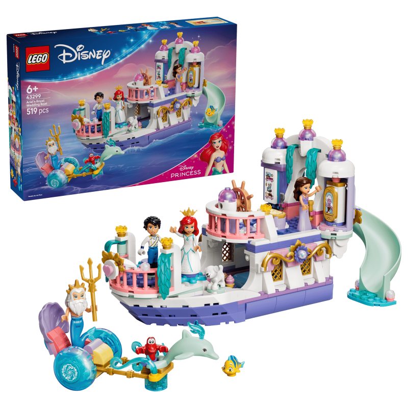 LEGO Disney Ariel's Royal Wedding Boat 43299