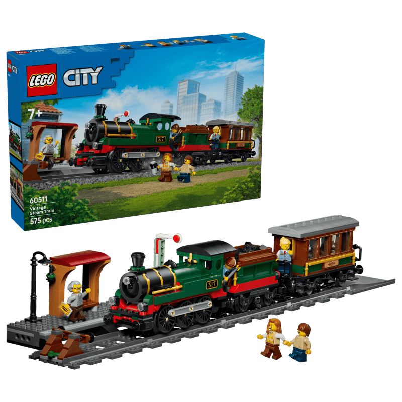 LEGO City Vintage Steam Train 60511