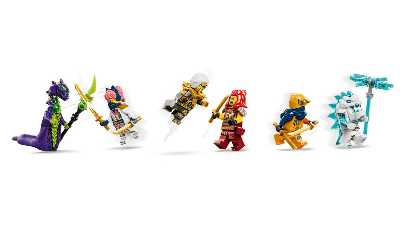 LEGO Ninjago Wyldfyre's Transforming Dragon Mech 71868 | JBF Toys