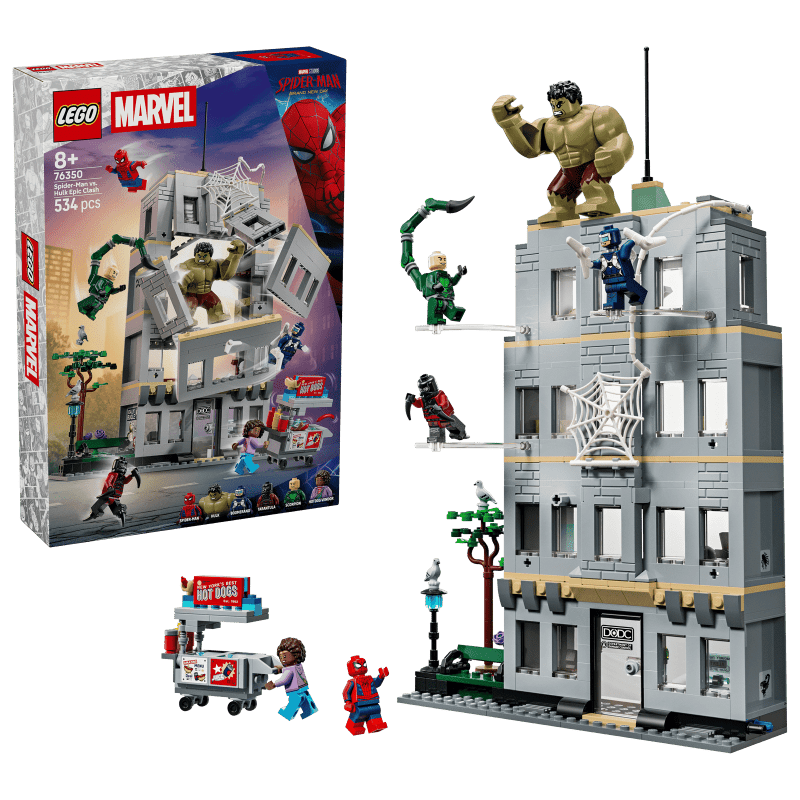 LEGO Marvel Spider-Man vs. Hulk Epic Clash 76350