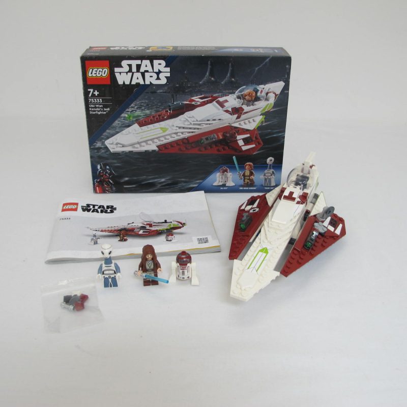 Obi-Wan Kenobi's Jedi Starfighter. Complete with instructions and box