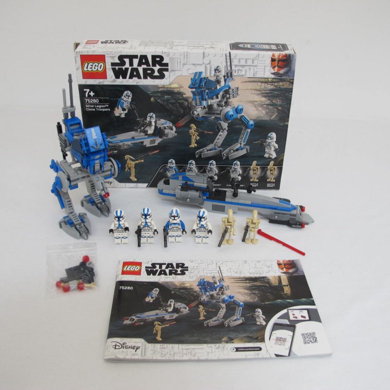 501st Legion Clone Troopers. Complete with instructions and box