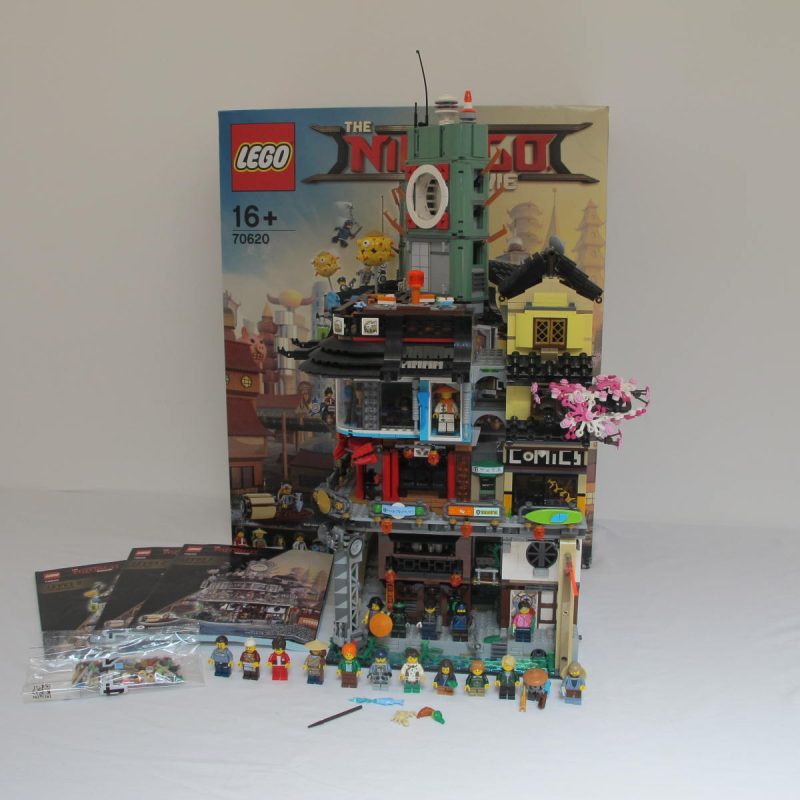 NINJAGO City. Complete with instructions and box