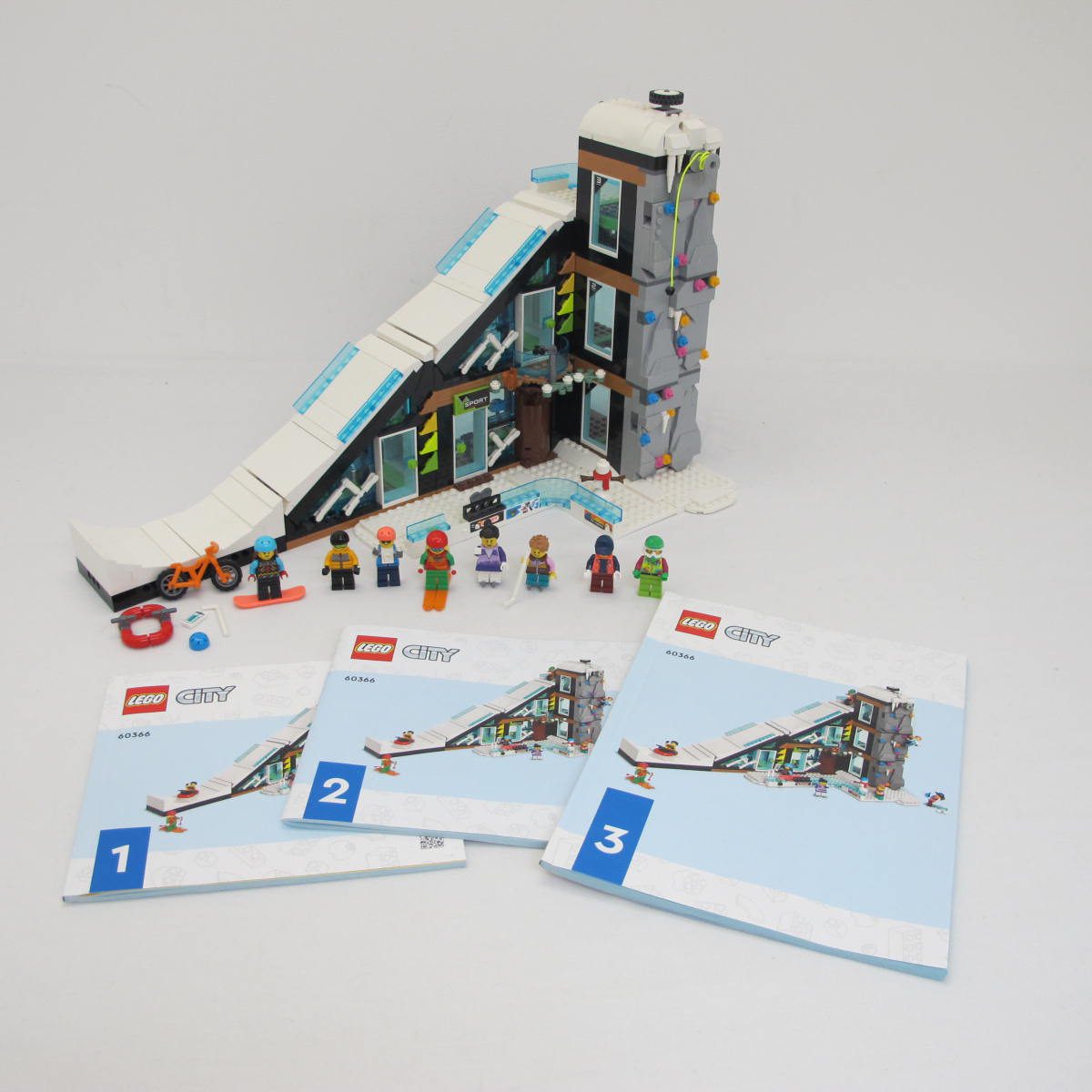 Ski and Climbing Center. Complete with instructions, no box