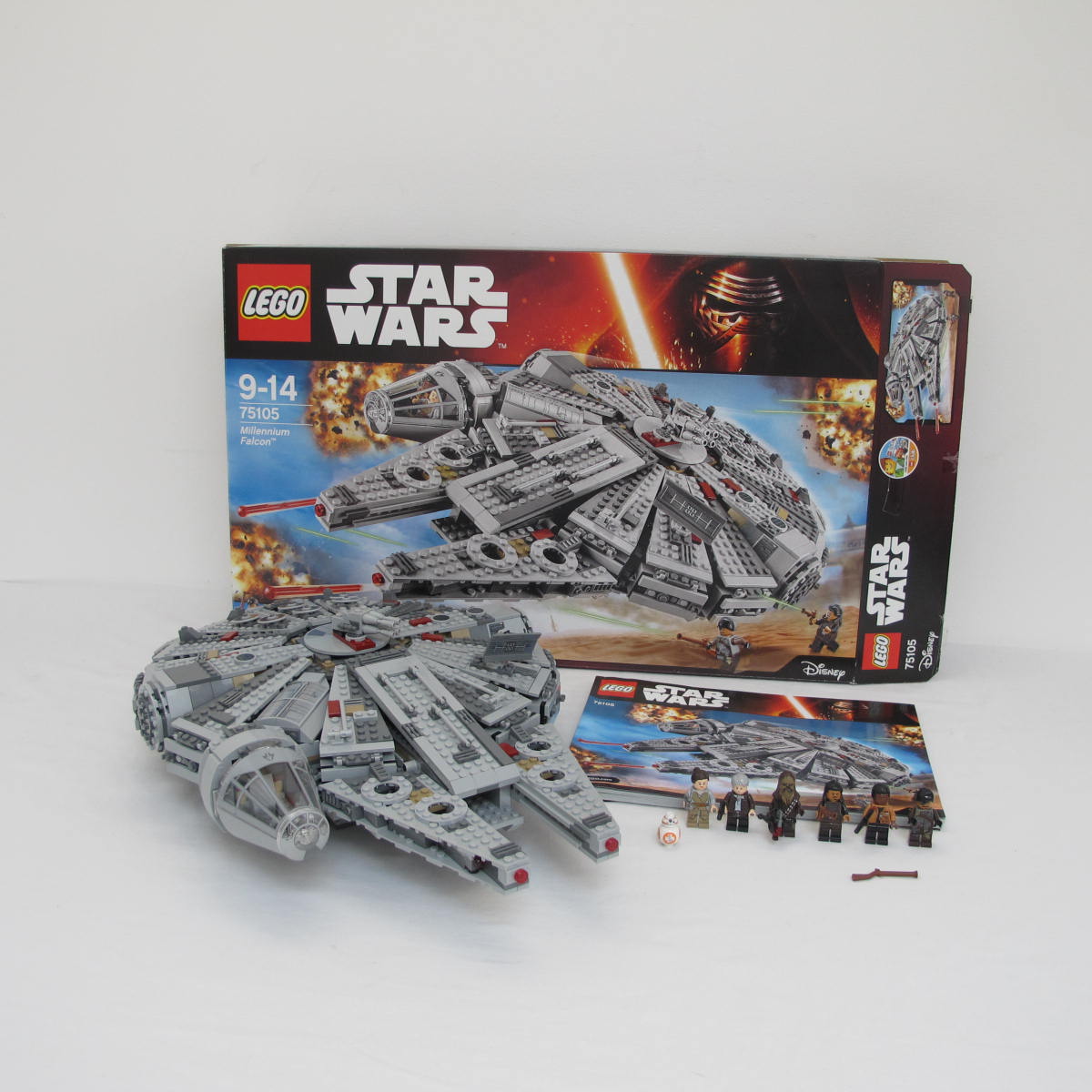 Millennium Falcon. Complete with instructions and box