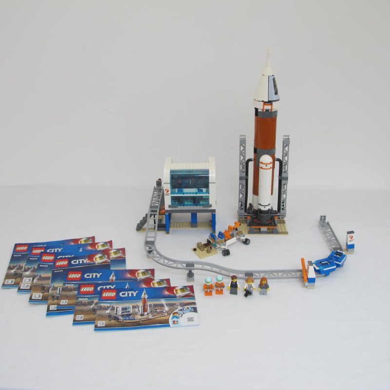 Deep Space Rocket and Launch Control. Incomplete with instructions, no box