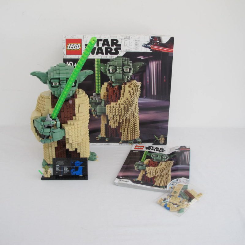 Yoda. Complete with instructions and box