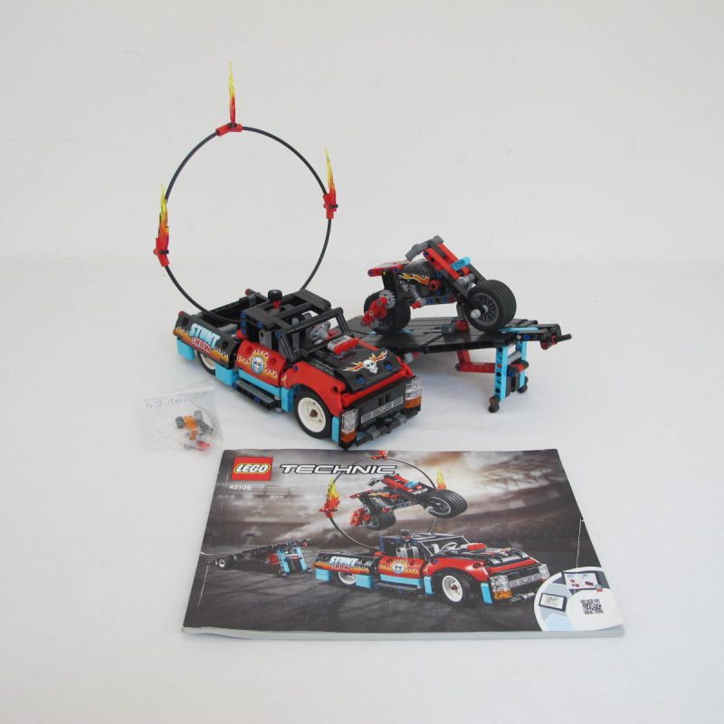 Stunt Show Truck & Bike. Complete with instructions, no box