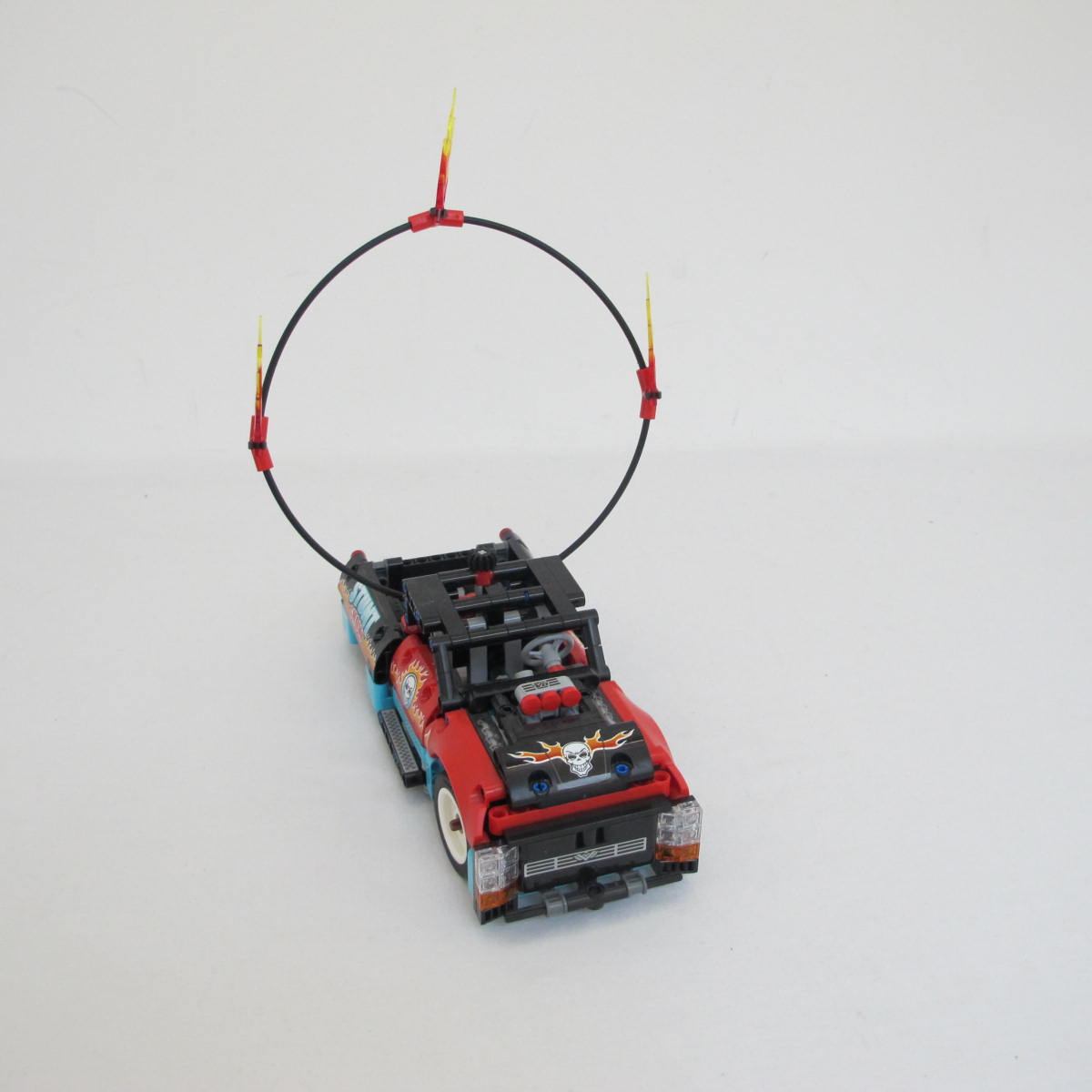 Stunt Show Truck & Bike. Complete with instructions, no box - Image 12