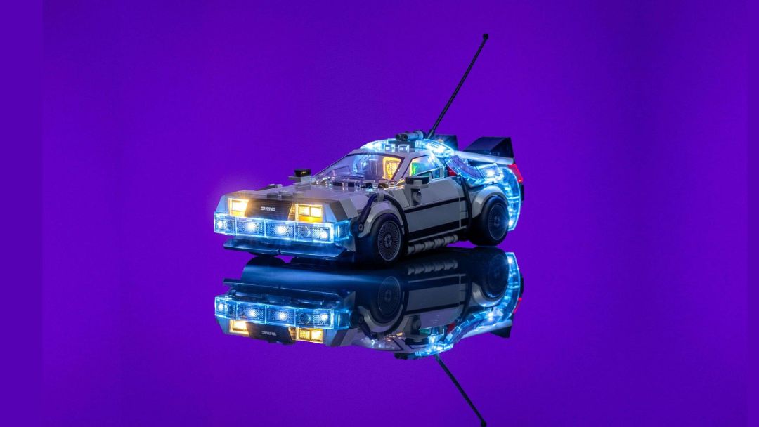 Light My Bricks (LMB) 2.0 Light Kit for LEGO® Time Machine from Back to the Future #77256