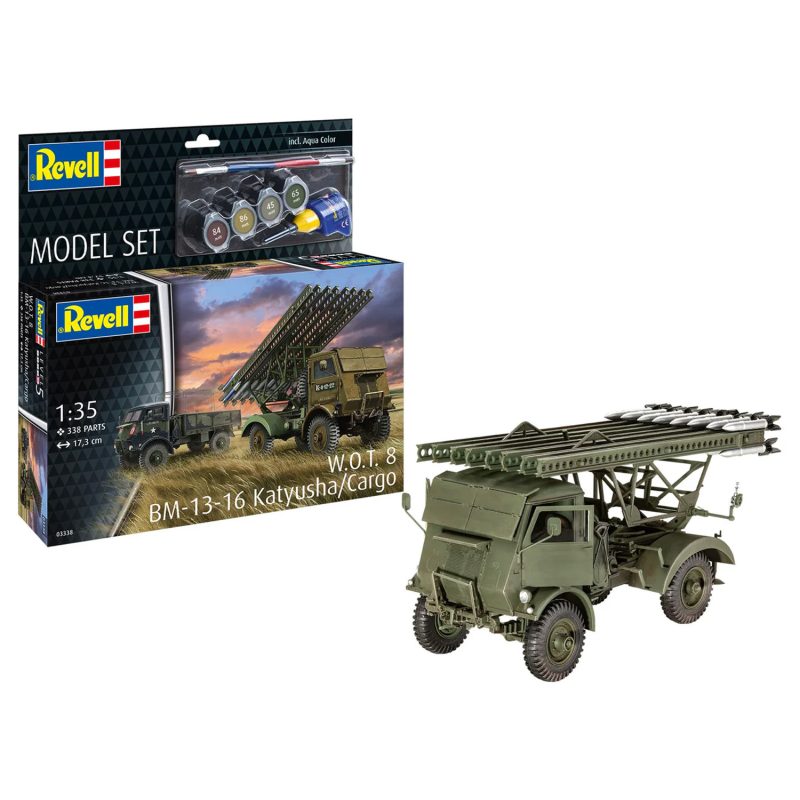 Revell Model Set W.O.T. 8 BM-13-16 Katyusha/Cargo 63338