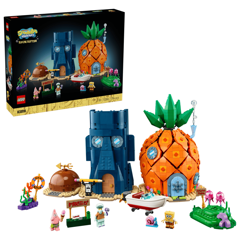 LEGO Icons SpongeBob SquarePants: Bikini Bottom 11386