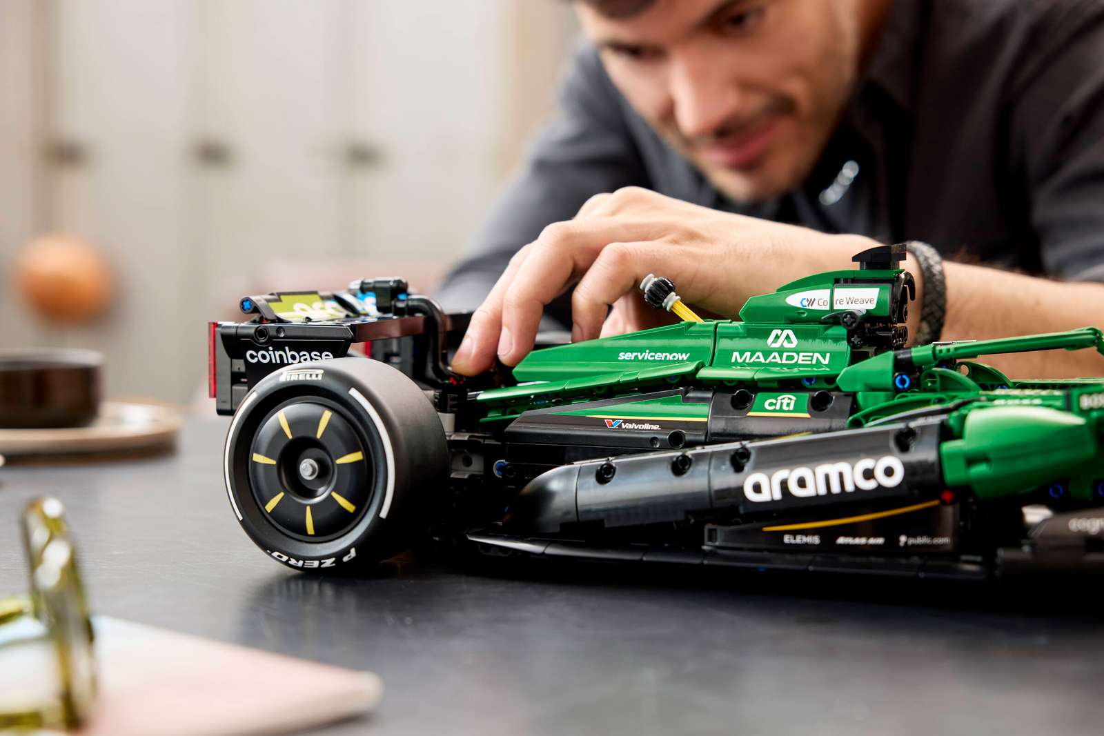 LEGO Technic Aston Martin Aramco AMR25 F1® Car 42240